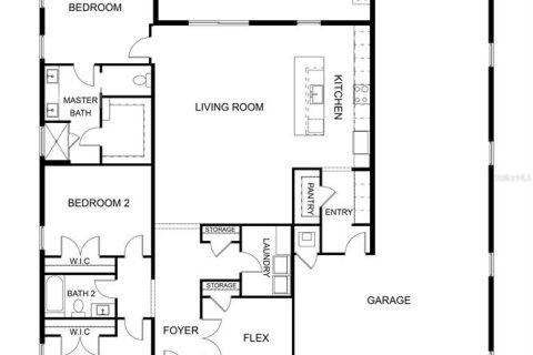 House in Beverly Hills, Florida 3 bedrooms, 204.38 sq.m. № 2317278 - photo 8