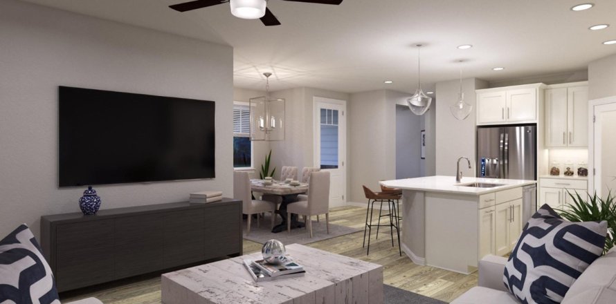 House in RIVER TOWN in St. Johns, Florida 2 bedrooms, 144 sq.m. № 360