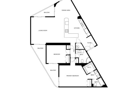 Copropriété à louer à Riviera Beach, Floride: 2 chambres, 135.36 m2 № 1118956 - photo 1