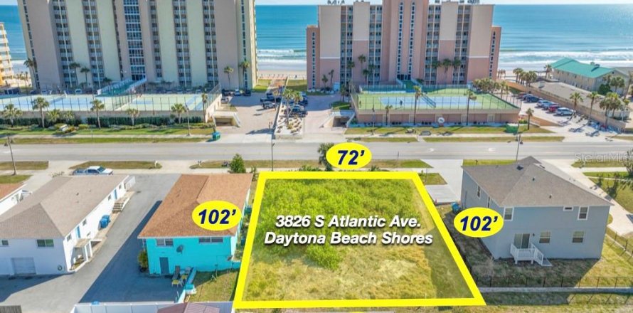 Terreno en Daytona Beach Shores, Florida № 1589854