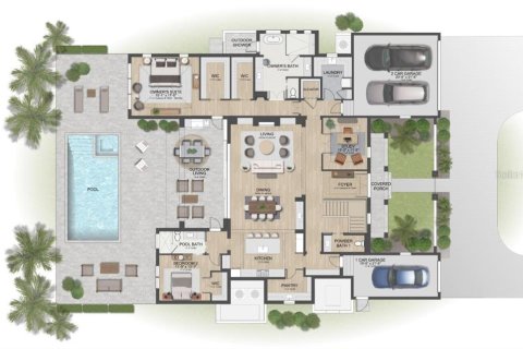 Villa ou maison à vendre à Sarasota, Floride: 4 chambres, 372.82 m2 № 2235545 - photo 2