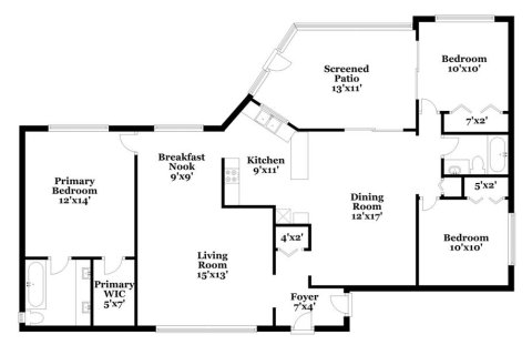 Casa en alquiler en Lutz, Florida, 3 dormitorios, 138.98 m2 № 1866732 - foto 2