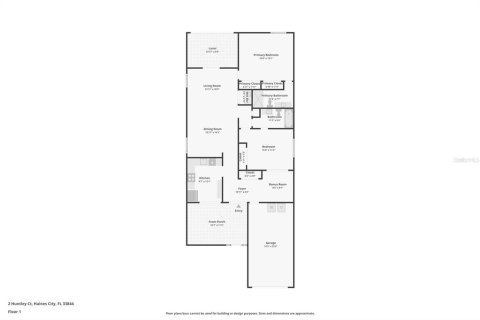 House in Haines City, Florida 2 bedrooms, 125.23 sq.m. № 1837468 - photo 27
