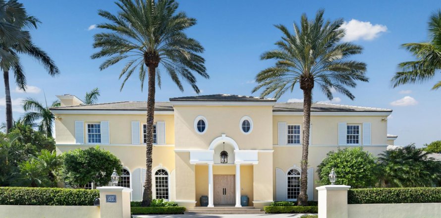 House in Palm Beach, Florida 5 bedrooms, 579.62 sq.m. № 2246692