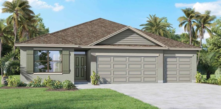 House in Ruskin, Florida 4 bedrooms, 187.66 sq.m. № 1886435