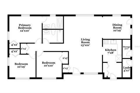 House in Orlando, Florida 3 bedrooms, 113.15 sq.m. № 1908372 - photo 16