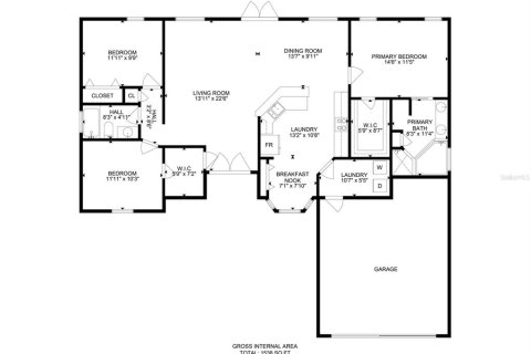 Casa en venta en Mulberry, Florida, 3 dormitorios, 142.88 m2 № 2200282 - foto 13