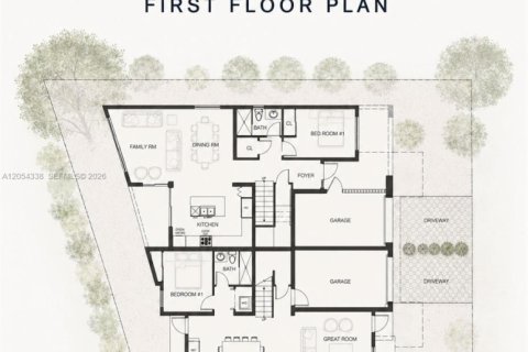 Купить виллу или дом в Майами, Флорида 4 спальни, 255.48м2, № 2155955 - фото 10