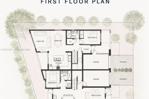 Купить виллу или дом в Майами, Флорида 4 спальни, 255.48м2, № 2155955 - фото 5