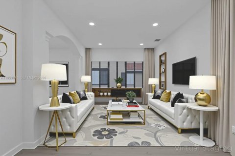 Снять в аренду виллу или дом в Катлер-Бей, Флорида 4 спальни, 291.34м2, № 2008222 - фото 3