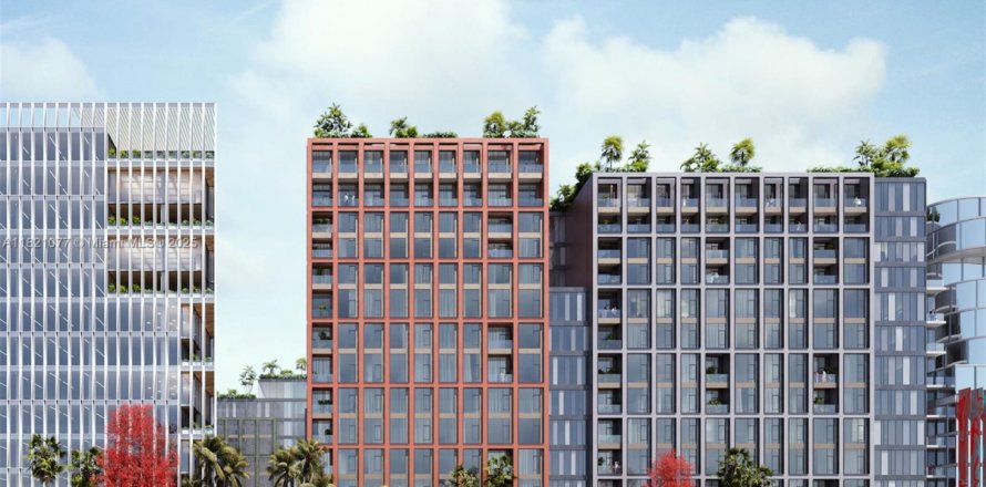 Apartamento en Miami, Florida 1 dormitorio, 45.15 m2 № 1781981