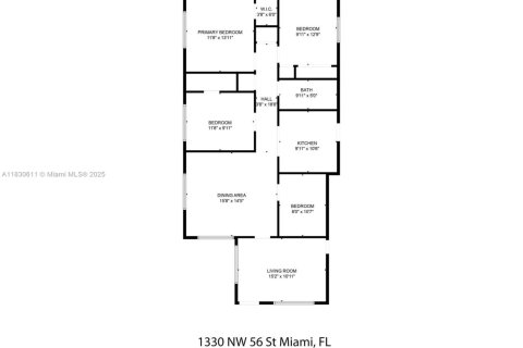 House in Miami, Florida 4 bedrooms, 143.07 sq.m. № 1806451 - photo 8