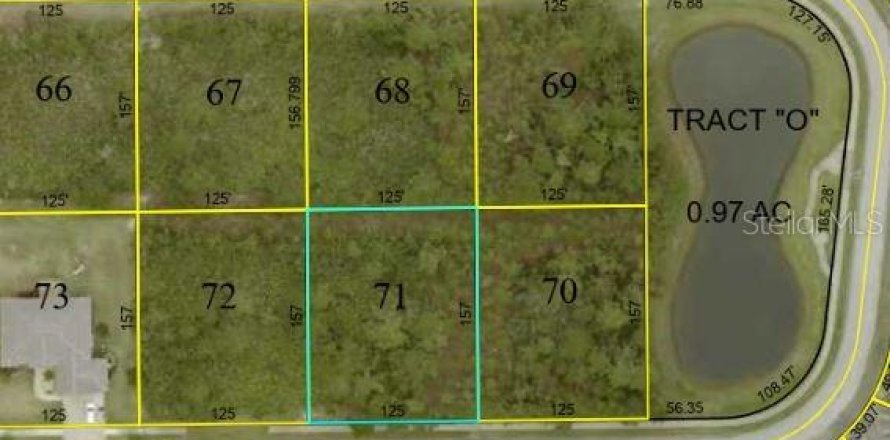 Terreno en Bunnell, Florida № 1544669