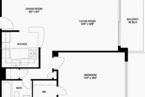 Купить кондоминиум в Майами-Бич, Флорида 1 спальня, 67.08м2, № 1962226 - фото 5