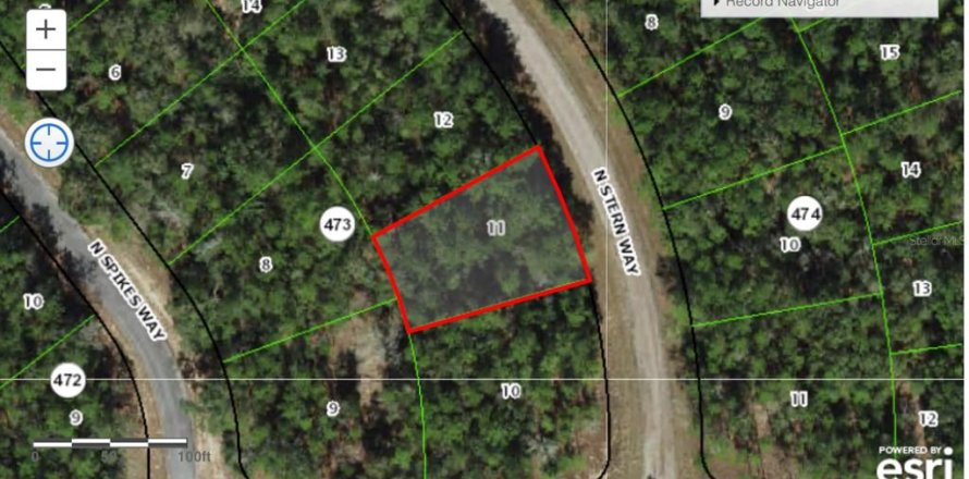 Land in Citrus Springs, Florida № 2228627