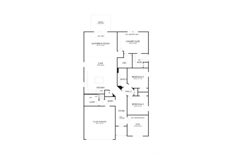House floor plan «193SQM», 4 bedrooms in HIDDEN BLUFF