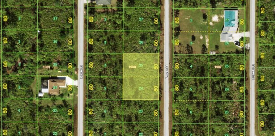 Terrain à Port Charlotte, Floride № 2239470