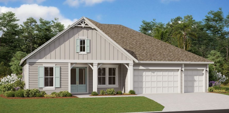 House in Holly Landing at SilverLeaf in Saint Augustine, Florida 5 bedrooms, 343 sq.m. № 450039