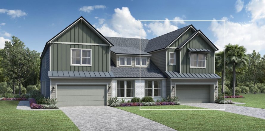 Duplex in West End at Town Center in Ponte Vedra Beach, Florida 4 bedrooms, 226.5 sq.m. № 802012
