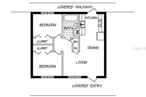 Appartement à louer à Titusville, Floride: 2 chambres, 65.96 m2 № 2386386 - photo 13