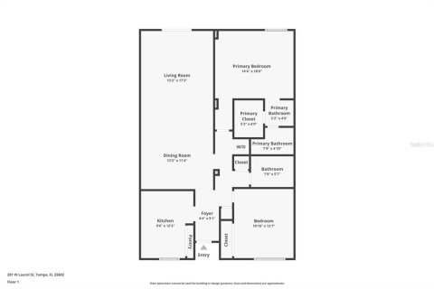 Copropriété à louer à Tampa, Floride: 2 chambres, 105.54 m2 № 1718221 - photo 26