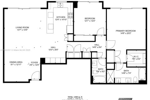 Condo in Miami Beach, Florida, 2 bedrooms  № 1953864 - photo 22