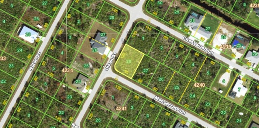 Terreno en Port Charlotte, Florida № 2164462