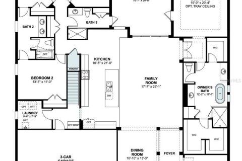 Villa ou maison à vendre à Orlando, Floride: 5 chambres, 369.57 m2 № 2290470 - photo 19