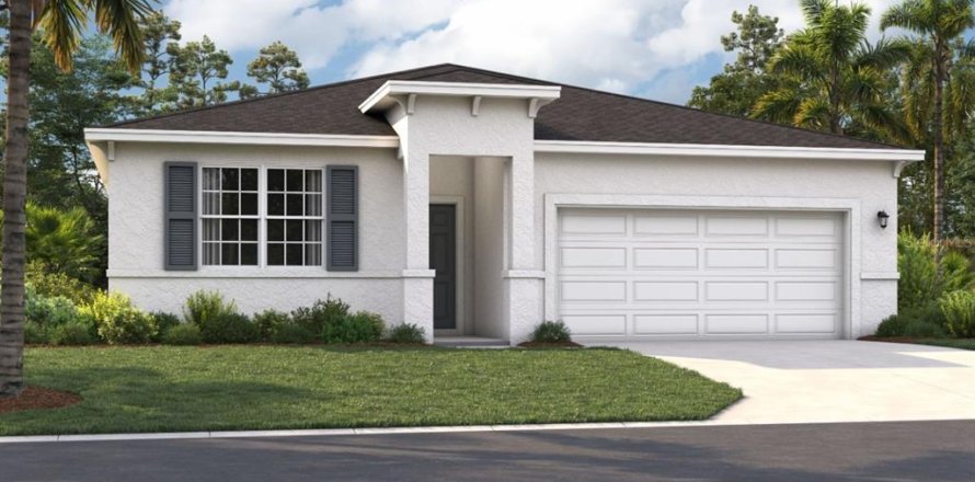 House in Lake Hamilton, Florida 4 bedrooms, 170.85 sq.m. № 1917203