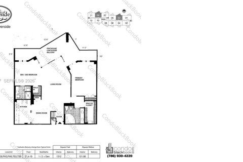 Copropriété à vendre à Miami, Floride: 2 chambres, 121.89 m2 № 2000132 - photo 25