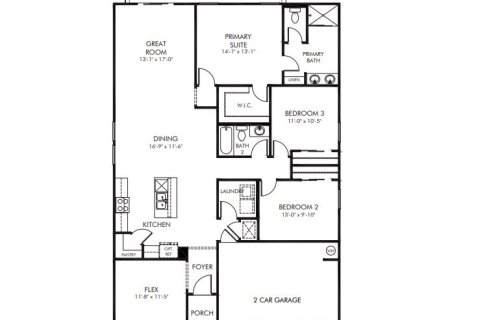 House in Palm Coast, Florida 3 bedrooms, 157.19 sq.m. № 1725264 - photo 1