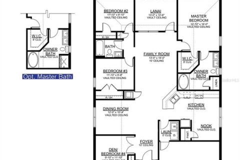 House in Oxford, Florida 4 bedrooms, 170.1 sq.m. № 2206533 - photo 2