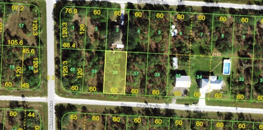 Terrain à Punta Gorda, Floride № 2195330