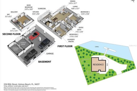 House in Holmes Beach, Florida 3 bedrooms, 159.33 sq.m. № 1630815 - photo 30