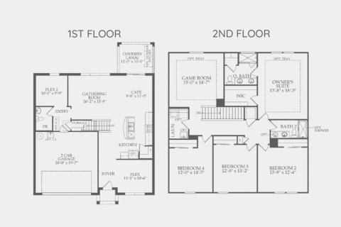 Townhouse floor plan «245SQM BOARDWALK», 3 bedrooms in VISTA RESERVE