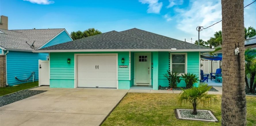 House in Flagler Beach, Florida 2 bedrooms, 121.7 sq.m. № 1613330