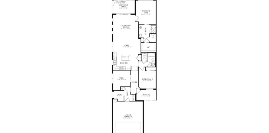 House in DEL WEBB TRADITION in Port St. Lucie, Florida 2 bedrooms, 146 sq.m. № 57000