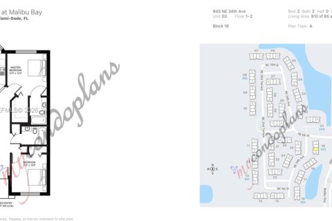 Copropriété à vendre à Homestead, Floride: 2 chambres, 85.47 m2 № 2006166 - photo 7