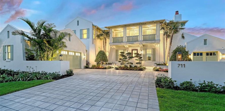 House in Longboat Key, Florida 4 bedrooms, 397.06 sq.m. № 2208583