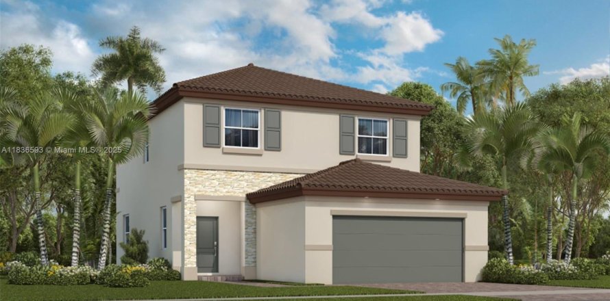 House in Homestead, Florida 3 bedrooms, 200.76 sq.m. № 1820053