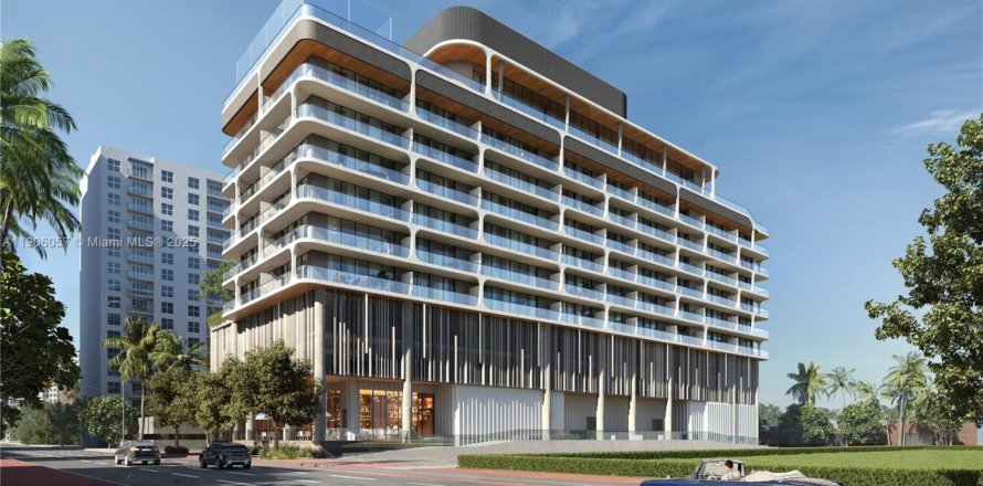 Кондоминиум с 1 спальней в Майами-Бич, Флорида № 2012636