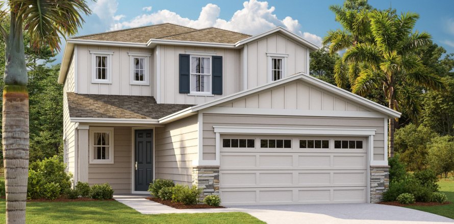 House in Jacksonville, Florida 4 bedrooms, 201.6 sq.m. № 774098