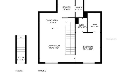 Купить кондоминиум в Киссимми, Флорида 3 комнаты, 62.89м2, № 1609142 - фото 29