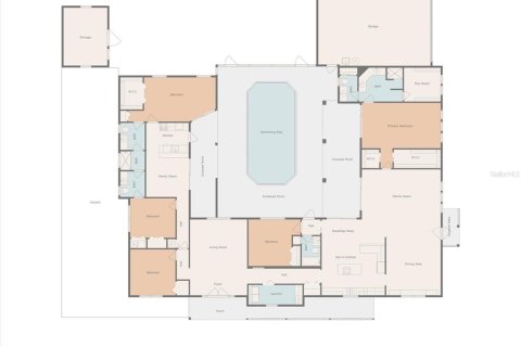 House in Spring Hill, Florida 5 bedrooms, 334.17 sq.m. № 1822982 - photo 3