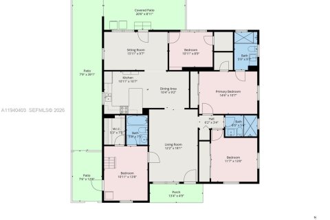 Casa en venta en Miami, Florida, 3 dormitorios, 153.1 m2 № 2002955 - foto 25