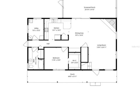 House in Brooksville, Florida 2 bedrooms, 212.56 sq.m. № 2217093 - photo 10