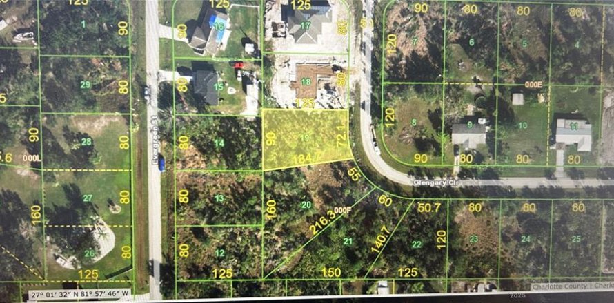 Land in Punta Gorda, Florida № 2159896