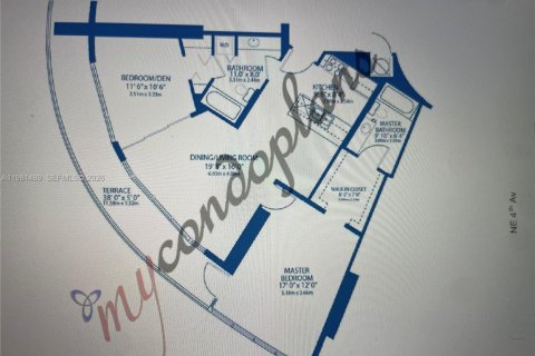 Купить кондоминиум в Майами, Флорида 2 спальни, 97.36м2, № 2047087 - фото 8