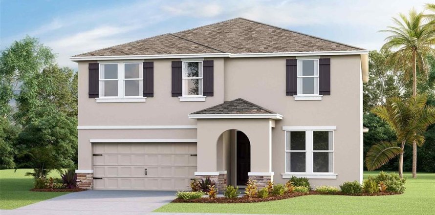 House in Land O' Lakes, Florida 5 bedrooms, 272.58 sq.m. № 1823995