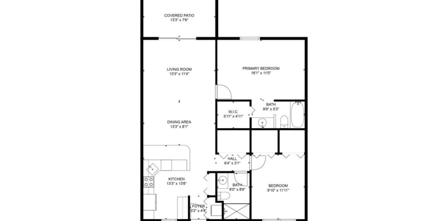 Condo in Delray Beach, Florida, 2 bedrooms  № 1035882